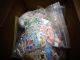 Image #1 of auction lot #141: Bags of mostly off paper, mostly familiar U.S. and foreign stamps, may...