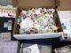 Image #4 of auction lot #126: Mixed lot in five boxes with thousands and thousands of stamps. Albums...