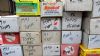 Image #2 of auction lot #1033: Baseball assortment from the mid-1980s to 1990 in seven cartons. Consi...