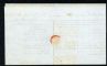 Image #2 of auction lot #470: (014) United States tied to folded letter cover by a black circle canc...