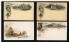 Image #1 of auction lot #553: 13 unused, all different Columbian Exposition postal cards.  Includes ...