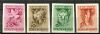 Image #1 of auction lot #1395: (551-554) Girl Scouts imperf NH VF set...
