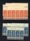 Image #1 of auction lot #1308: (VD #FE1-FE11) plate number strips of four NH F-VF set...