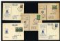 Image #2 of auction lot #540: Eleven covers of which ten are forerunners. A clean and interesting gr...