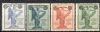 Image #1 of auction lot #1406: (171-174) surcharges NH F-VF set...
