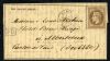 Image #1 of auction lot #528: Two France Ballon Monte covers one cancelled on December 28, 1870 and ...