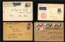 Image #1 of auction lot #535: Germany assortment of fourteen Graf Zeppelin cacheted flight covers fr...