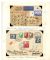 Image #1 of auction lot #536: Nine Zeppelin first flight covers from 1928 to 1939 in a small box Con...
