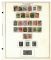 Image #3 of auction lot #370: Collection on Minkus pages from 1840 to 1977 in a medium box. Several ...