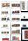 Image #4 of auction lot #283: Medium to better items arranged on well over 250, 102 size sales cards...